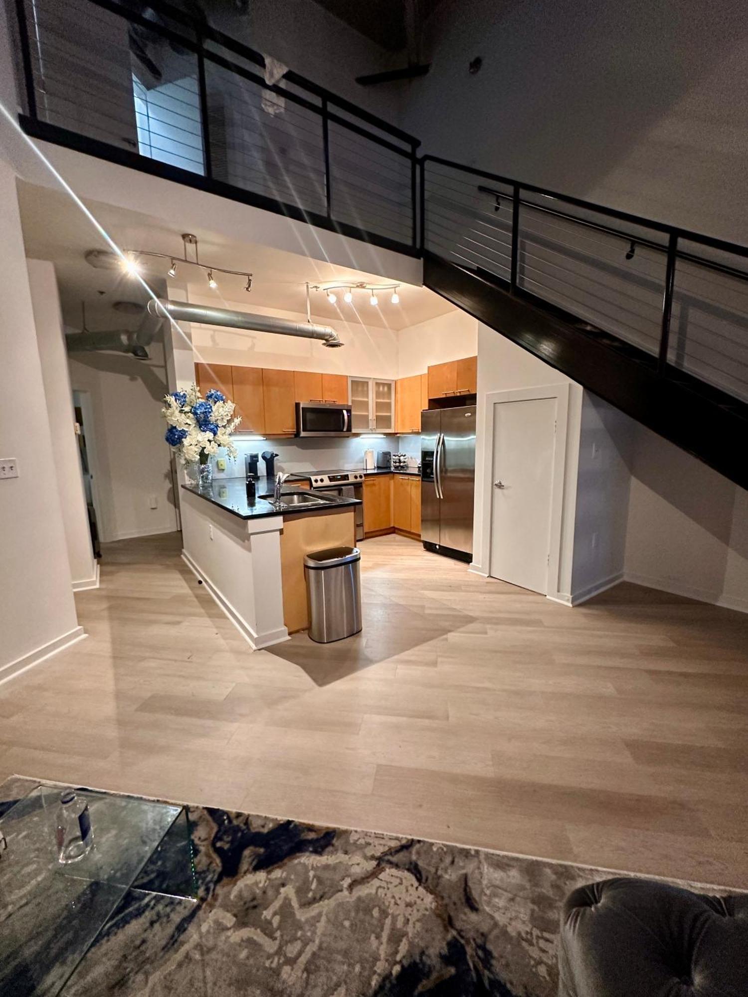 Grand 3Br Loft In Atlantic Station Leilighet Atlanta Eksteriør bilde